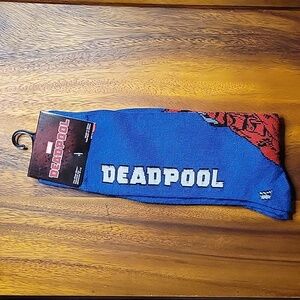 NWT Deadpool Crew Socks